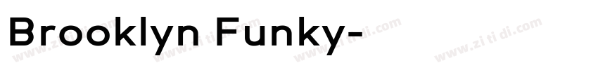 Brooklyn Funky字体转换